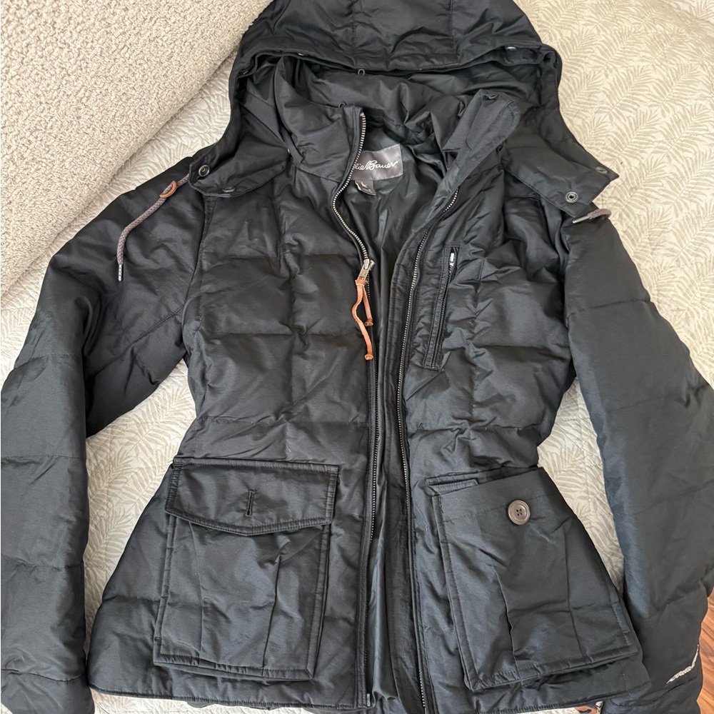 Eddie Bauer Women's Black Puffer Jacket